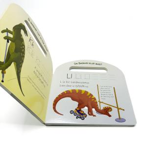 Die cut children boardbook printing