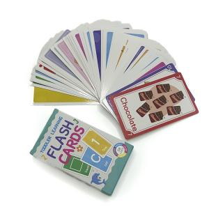 Toddler learning flash cards